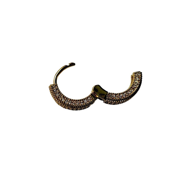 Gold Plated Hoop - Picture 3 of 10